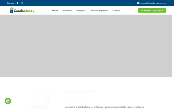 Screenshot di condomoney.com.br