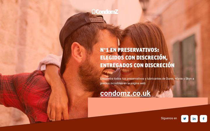 Screenshot of condonz.es