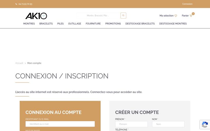 Screenshot of condor-france.fr
