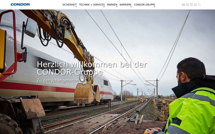 Screenshot of condor-sicherheit.de