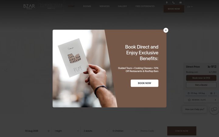 Screenshot of condotti29.com