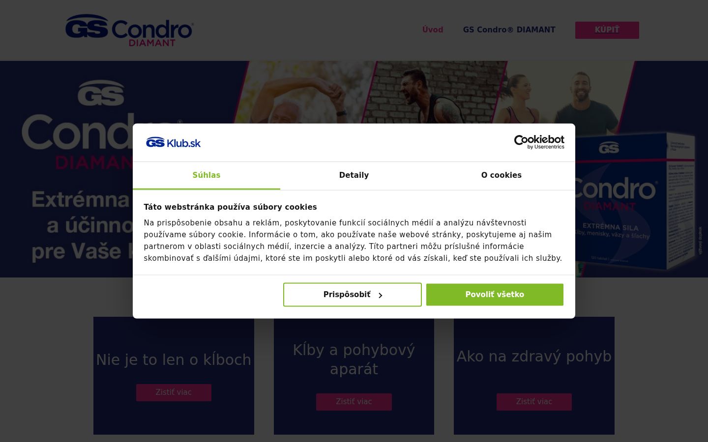 Capture d'écran de la bannière de consentement affichée avant toute interaction