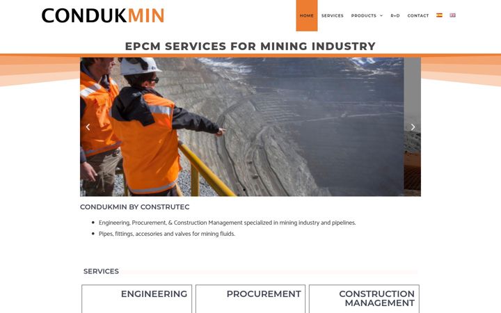 Screenshot of condukmin.com
