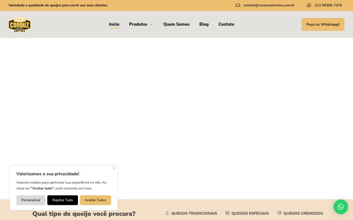 Screenshot di conduzlaticinios.com.br