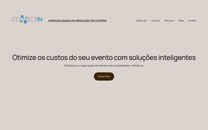 Screenshot of conect-in.com