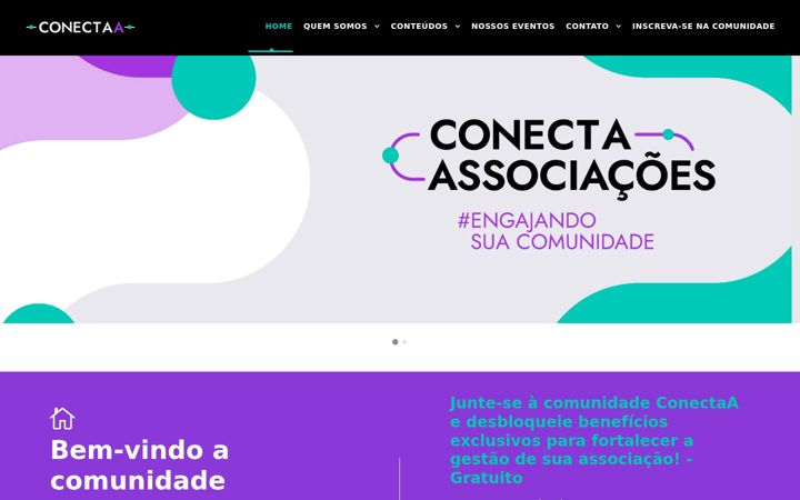 Screenshot di conectaassociacoes.com.br