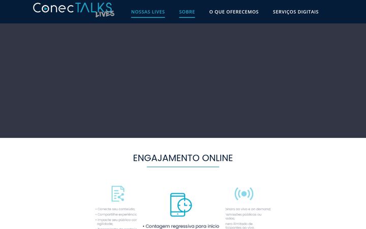 Screenshot di conectalks.com.br