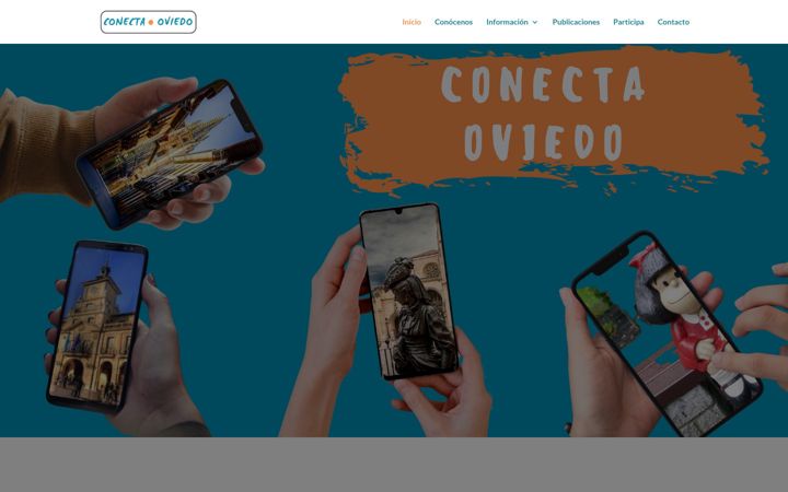 Snímek obrazovky conectaoviedo.es