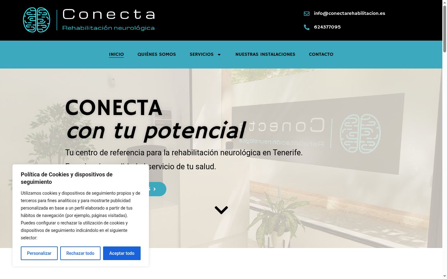 Capture d'écran de la bannière de consentement affichée avant toute interaction