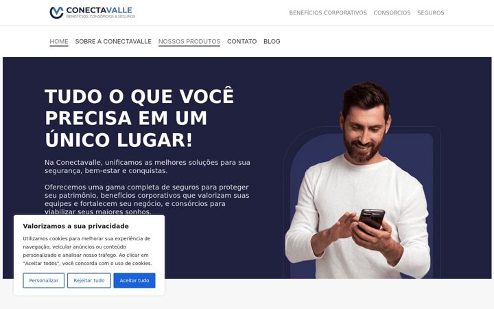 Screenshot of conectavalle.com.br