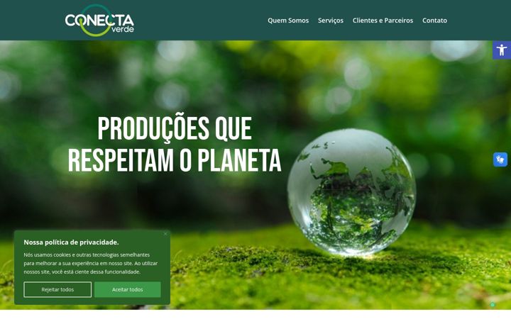 Screenshot di conectaverde.net.br