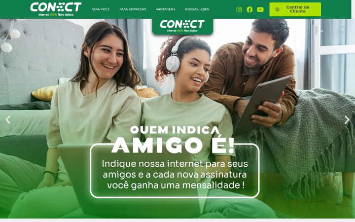 Screenshot di conectinfo.net.br