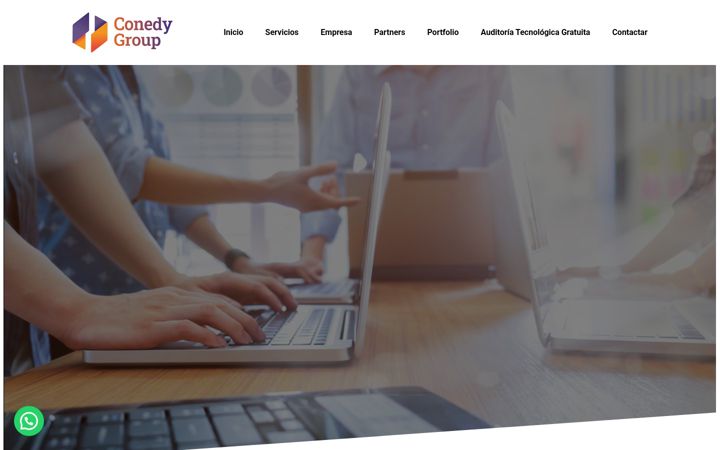 Screenshot of conedy.es