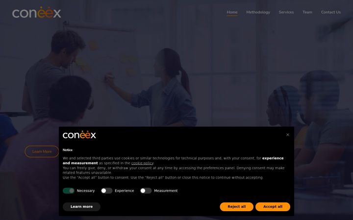 Screenshot of coneex.net