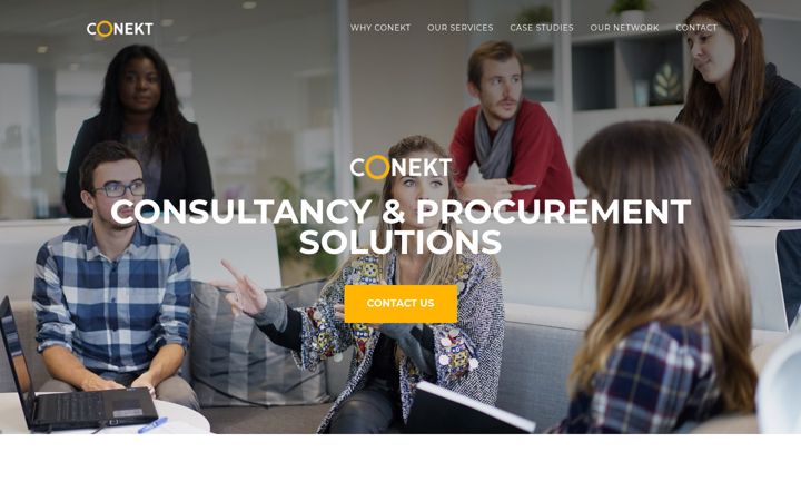 Screenshot of conektltd.co.uk