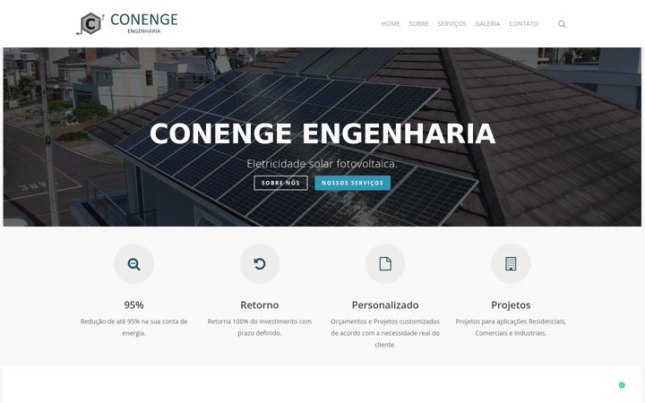 Screenshot di conenge.com.br