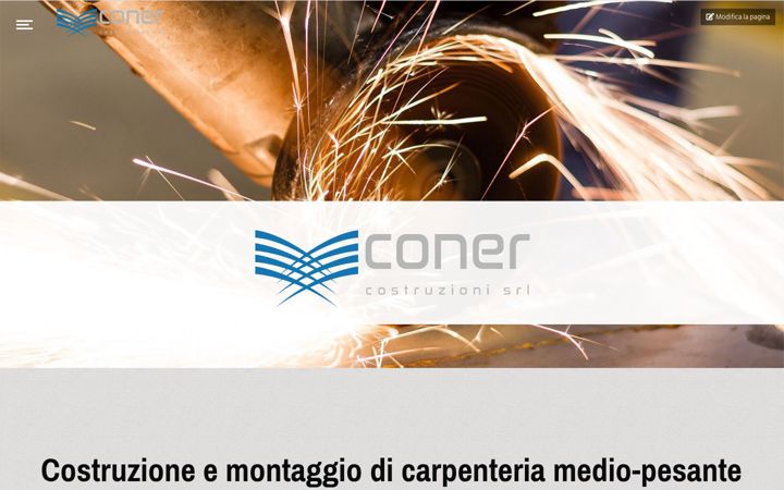 Screenshot of conercostruzioni.it