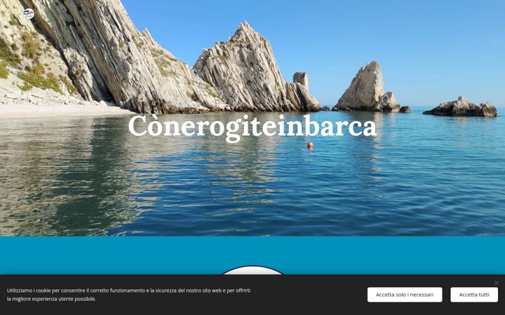 Ekraanipilt saidist conerogiteinbarca.it