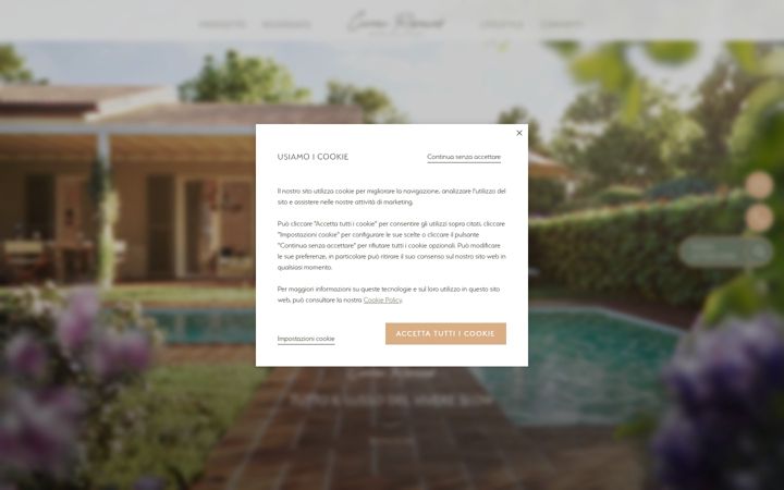 Screenshot of coneroreserved.it