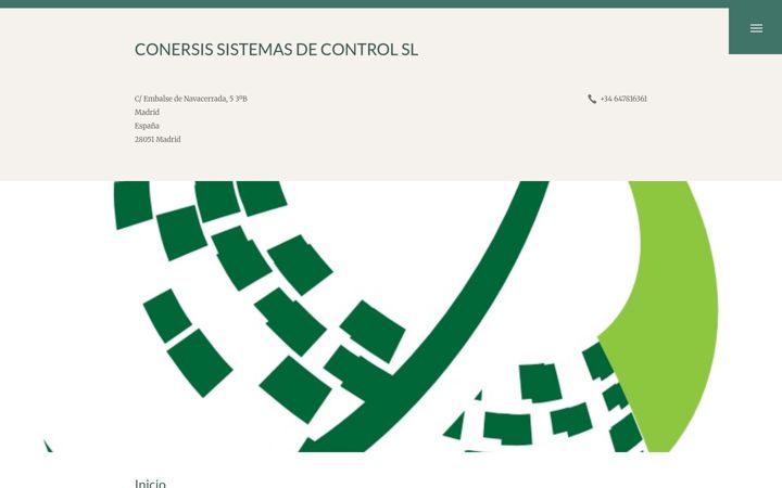 Screenshot of conersis.com
