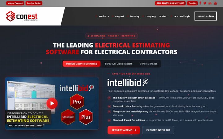 Screenshot of conest.com