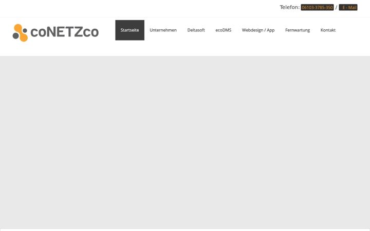 Screenshot of conetzco.com