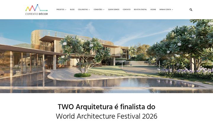 Screenshot of conexaodecor.com