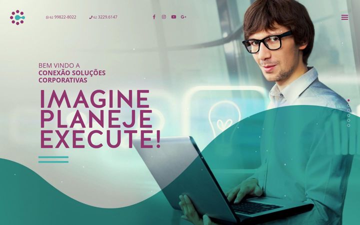 Screenshot of conexaopro.com.br