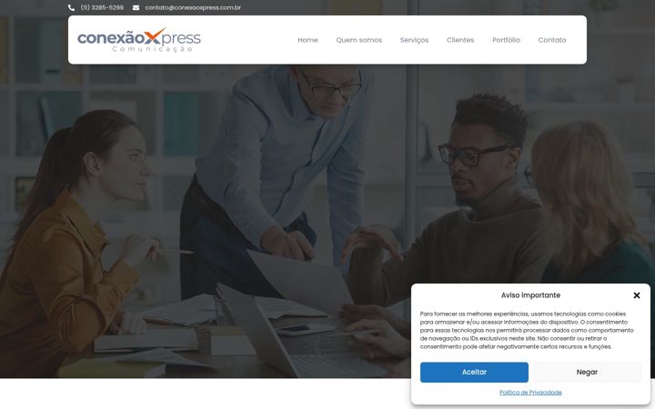 Screenshot of conexaoxpress.com.br