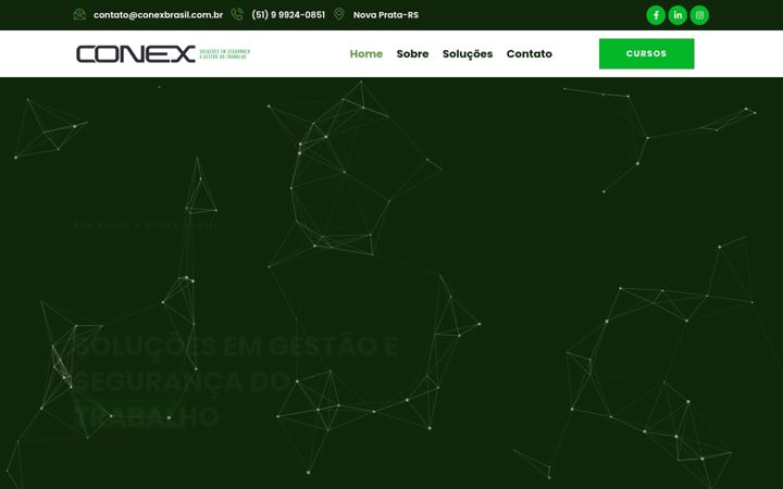 Snímek obrazovky conexbrasil.com.br