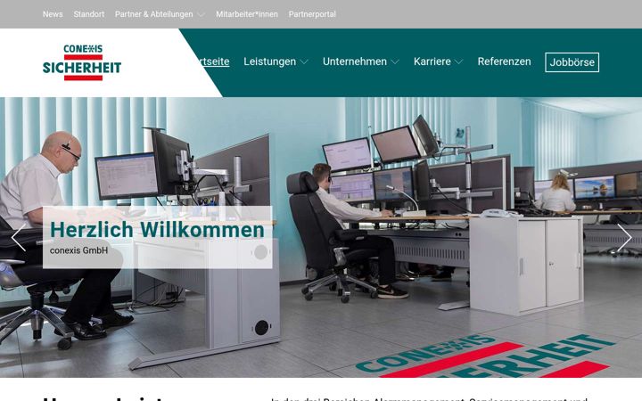 Screenshot of conexis-sicherheit.de