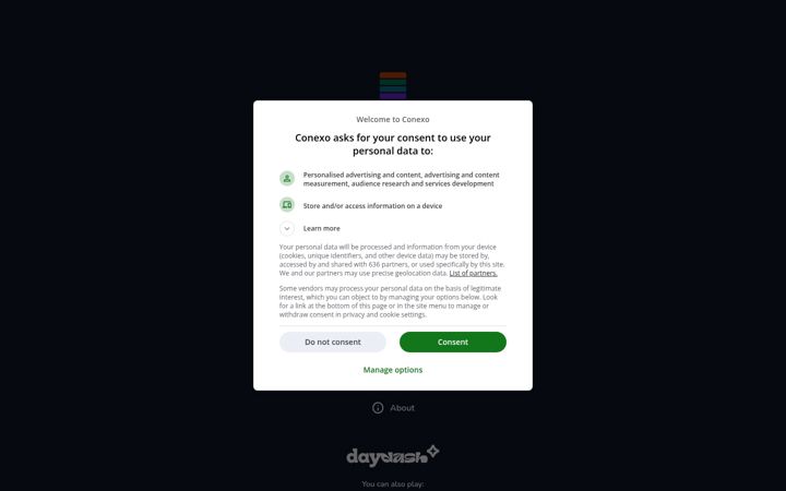 Screenshot of conexo.ws