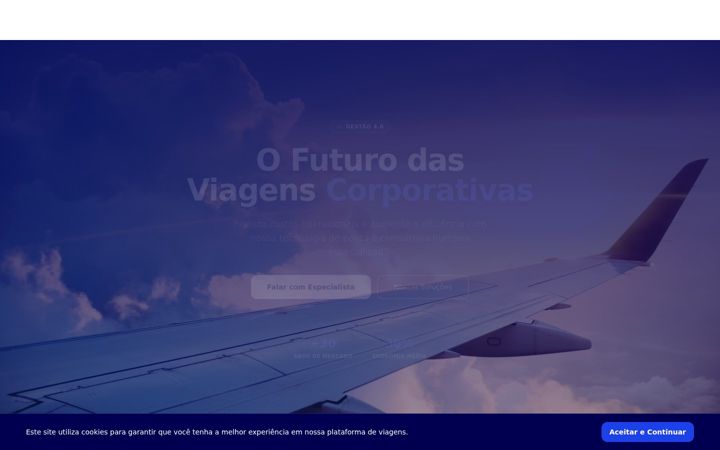 Screenshot of conextravel.com.br