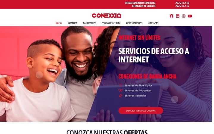 Screenshot of conexxiaeg.com