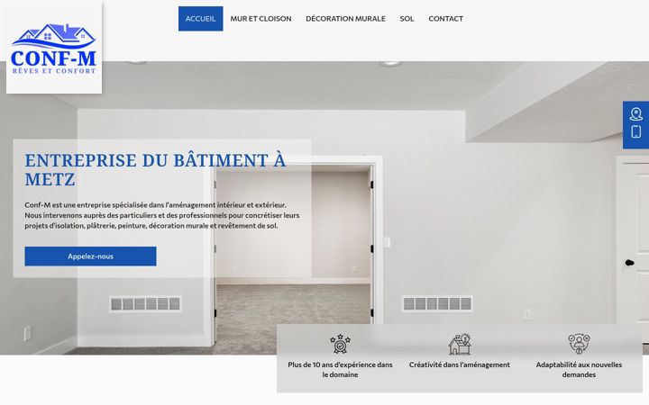 Screenshot of conf-m.fr