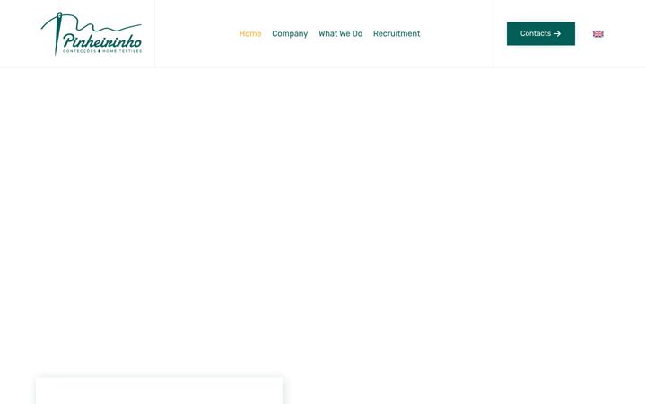 Screenshot of confeccoespinheirinho.pt