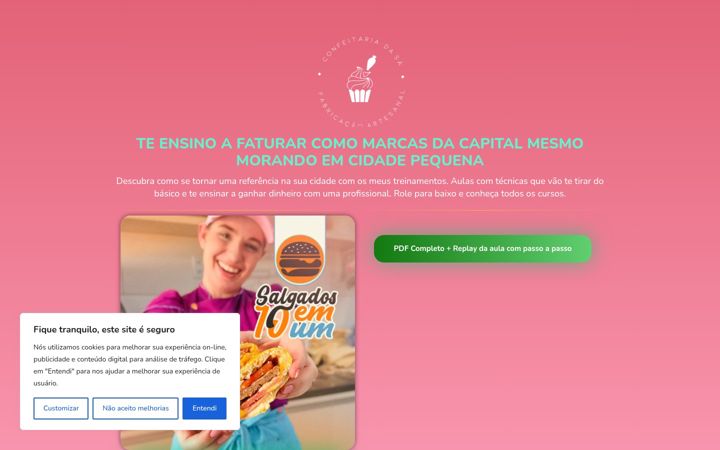 Snímek obrazovky confeitariasa.com.br