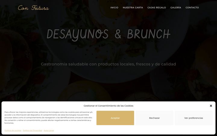 Screenshot of confeitura.com