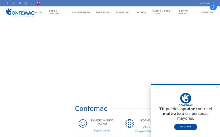 Screenshot of confemac.net