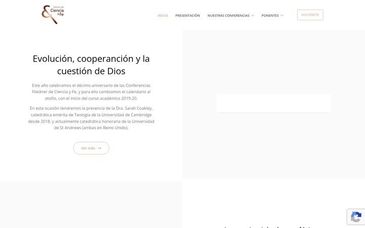 Screenshot of conferenciasfliedner.org
