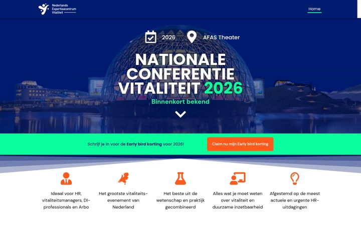 Screenshot of conferentievitaliteit.nl