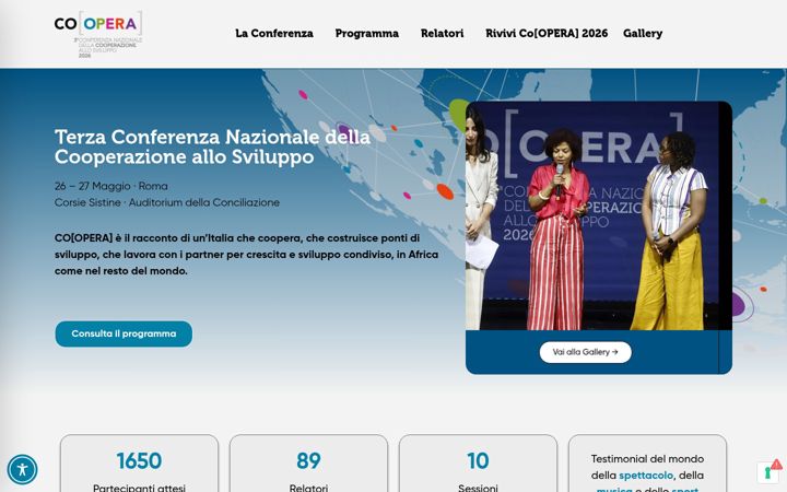 Screenshot of conferenzacoopera.it