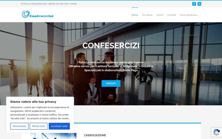 Képernyőkép: confesercizi.org