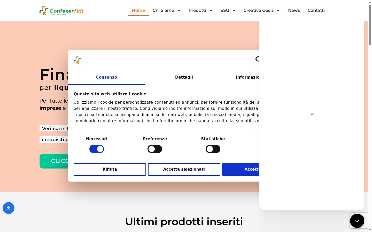 Sutikimo reklamjuostės, rodytos prieš bet kokią sąveiką, ekrano kopija