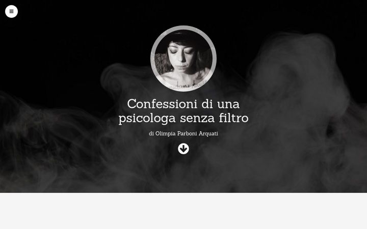 Screenshot of confessionidiunapsicologasenzafiltro.com