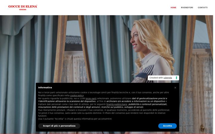 Screenshot of confezionielena.it