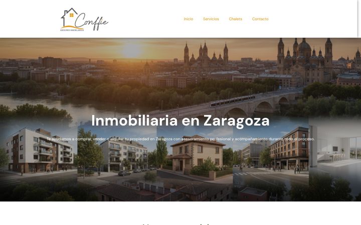 Screenshot of conffie.net