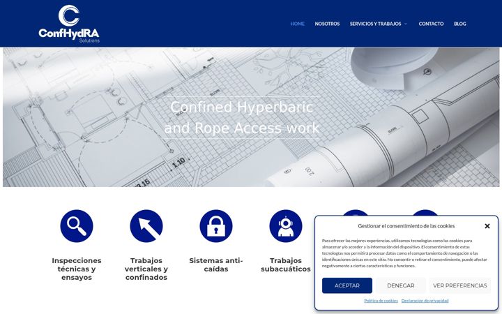Screenshot of confhydra.com