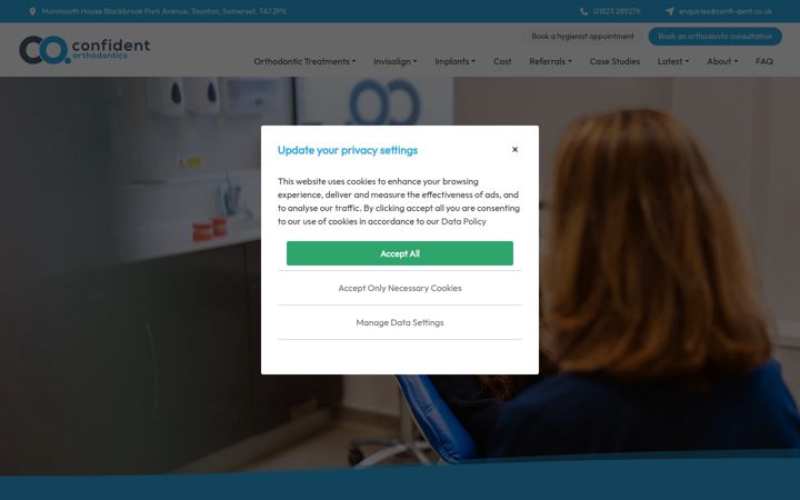 Ekrānuzņēmums no confi-dent.co.uk