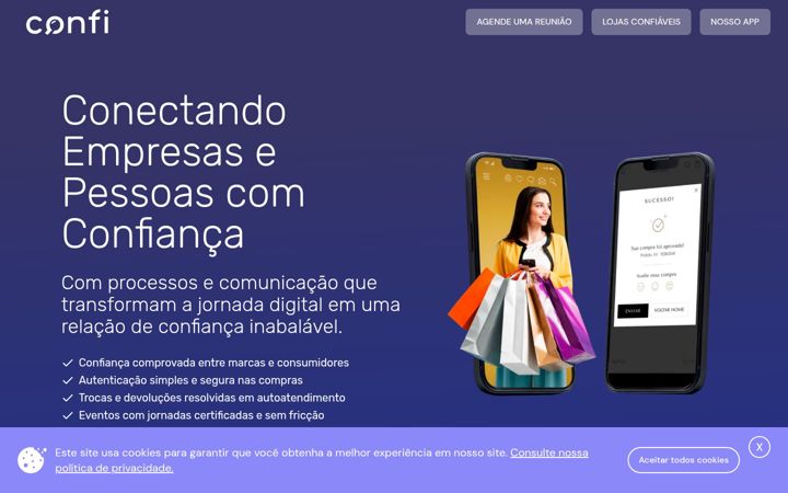 Screenshot of confi.com.vc